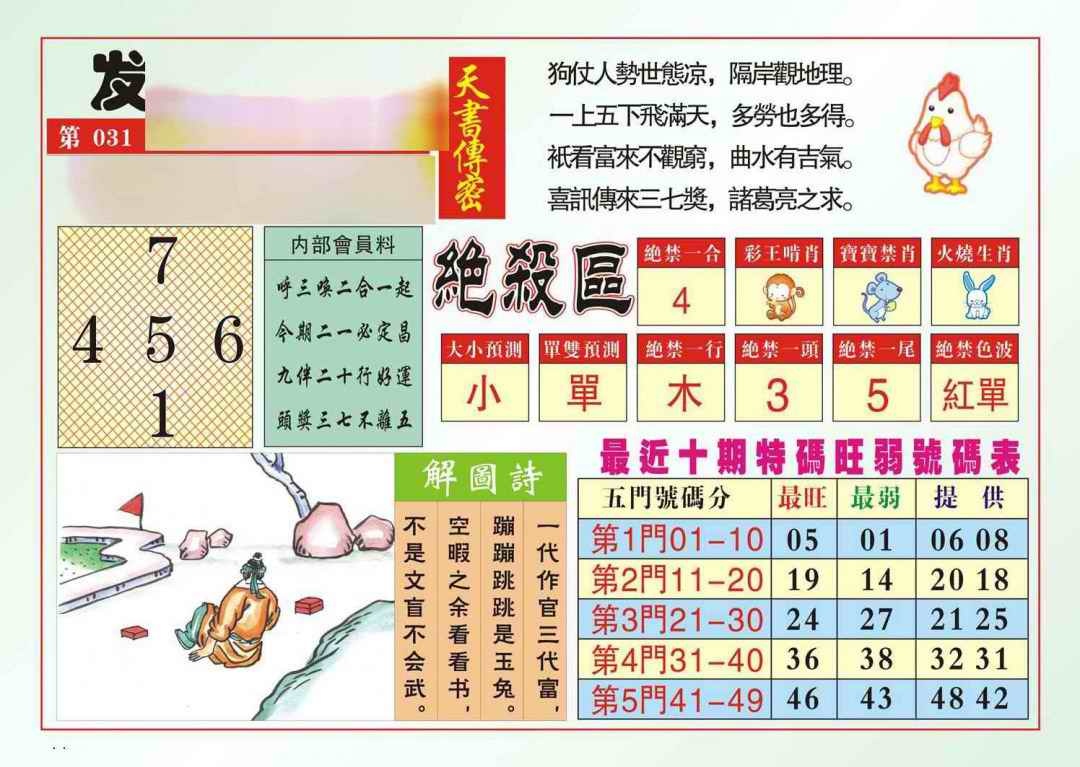 031期发财献策[图]